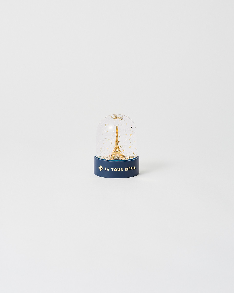 Magnet Boule à neige Doré - Boutique Officielle de la tour Eiffel